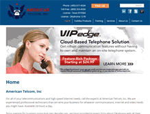 Tablet Screenshot of americantelcom.net